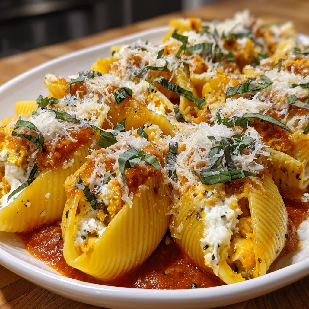 Butternut Squash–Stuffed Shells: A Flavorful Delight!