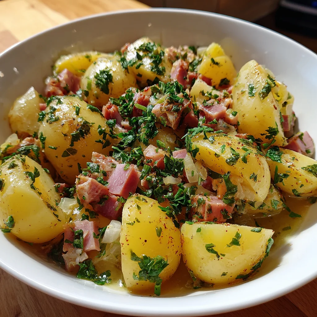 Stewed Potatoes with Ham: A Comforting Delight to Make!