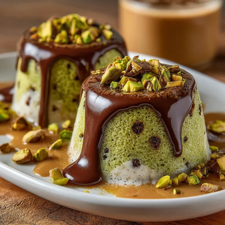 Pistachio Chocolate Lava Cakes: A Decadent Delight!