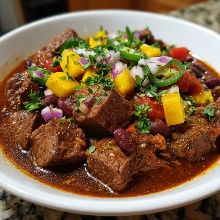 Spicy Steak Chili Bowl that Will Ignite Your Tastebuds!