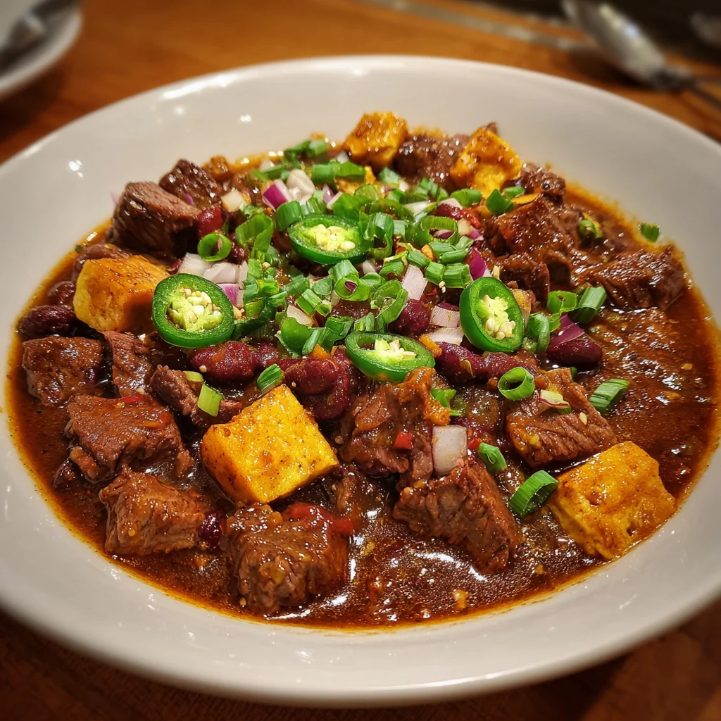 Spicy Steak Chili Bowl that Will Ignite Your Tastebuds!