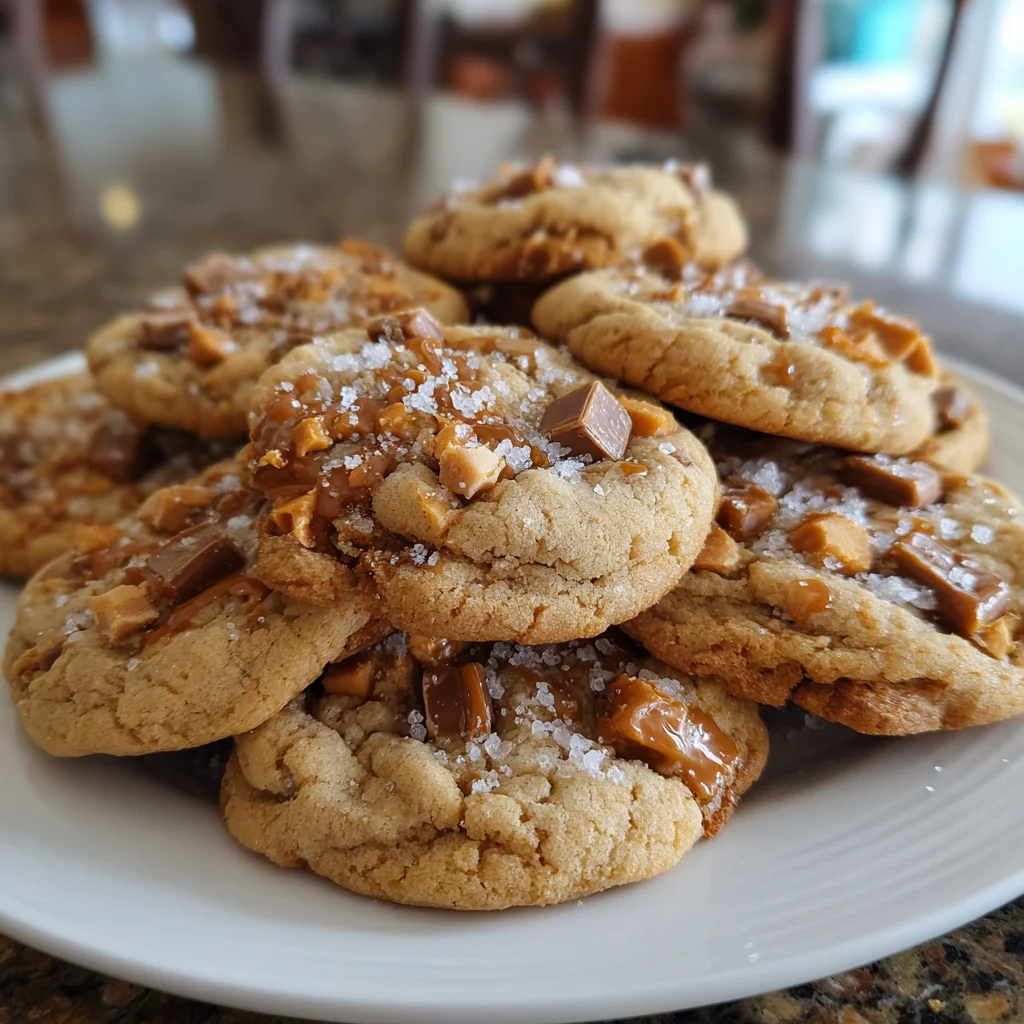Butterfinger Caramel Crunch Cookies: A Sweet Delight Await!