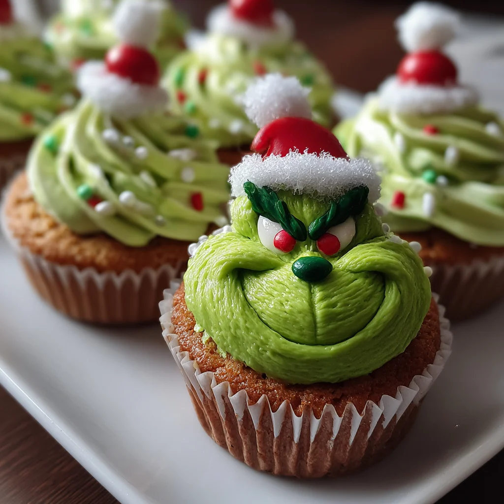 Grinch Cupcakes: Unwrap the Secret to Festive Fun!