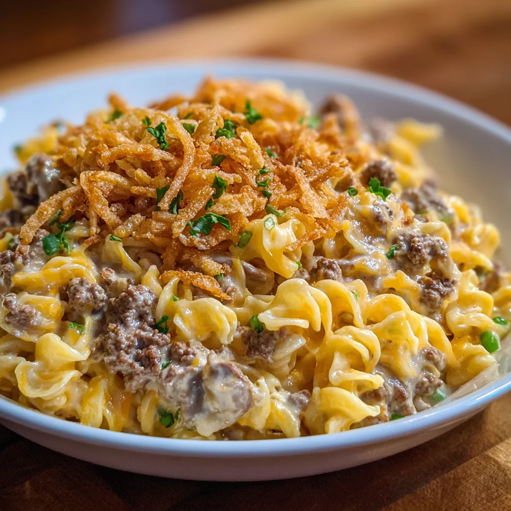 Cheesy Beef Noodle Casserole: A Comfort Food Delight!