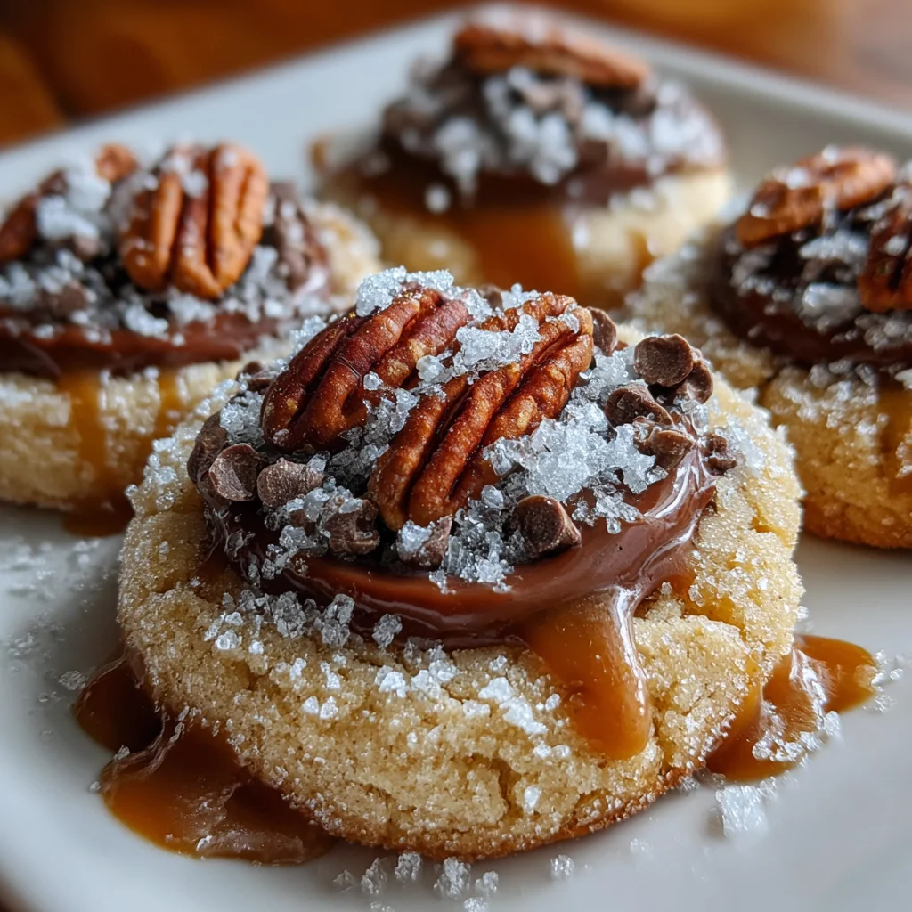 Pecan Caramel Thumbprint Cookies: A Sweet Delight Awaits!