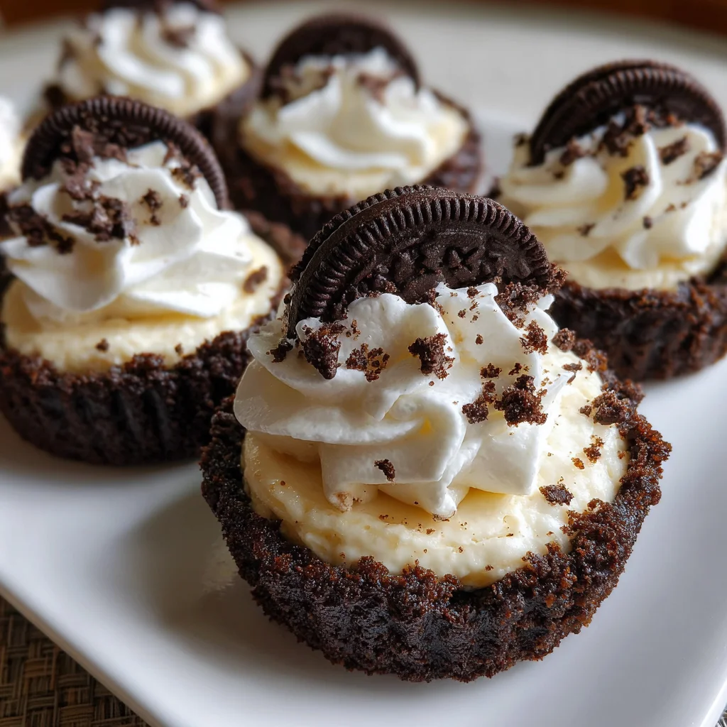 Oreo Cheesecake Cookie Cups: Irresistible Dessert Delight!