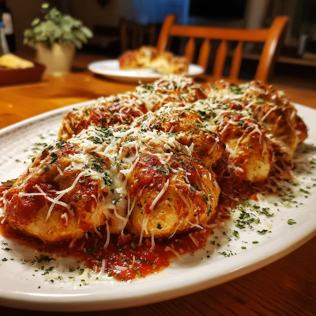 Chicken Parmesan Puff Pillows: A Deliciously Easy Recipe!