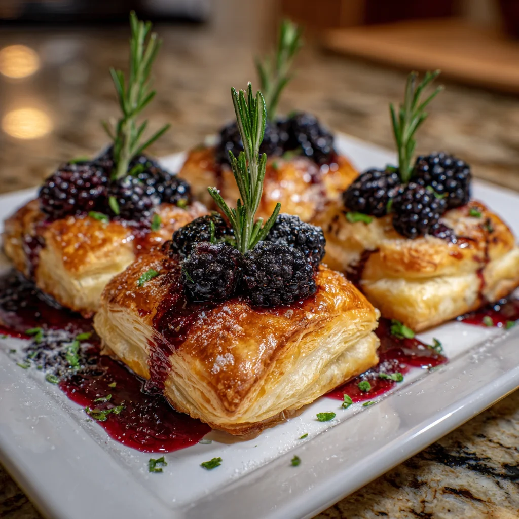 Blackberry Brie Pastry Swirls: A Delightful Treat!