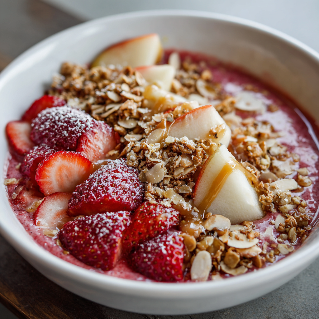 Strawberry Smoothie Bowl: A Deliciously Nourishing Delight!