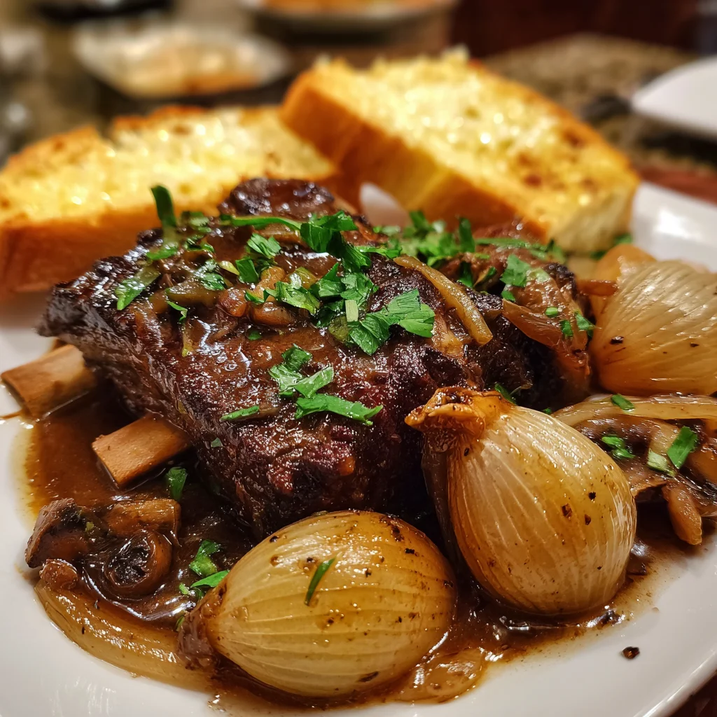 French Onion Beef Short Rib: A Comforting Delight!