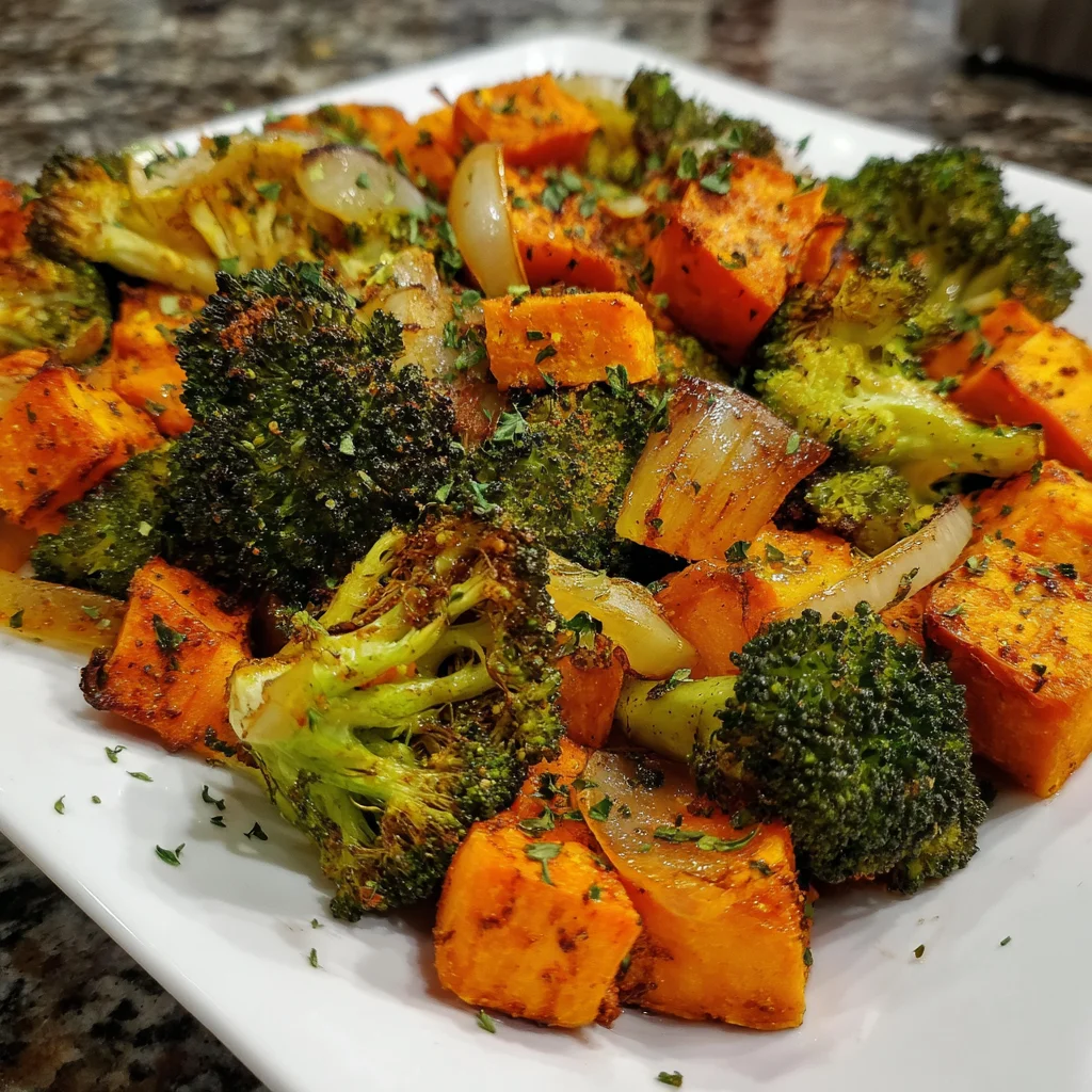 Delicious Roasted Broccoli and Sweet Potatoes Recipe Awaits!