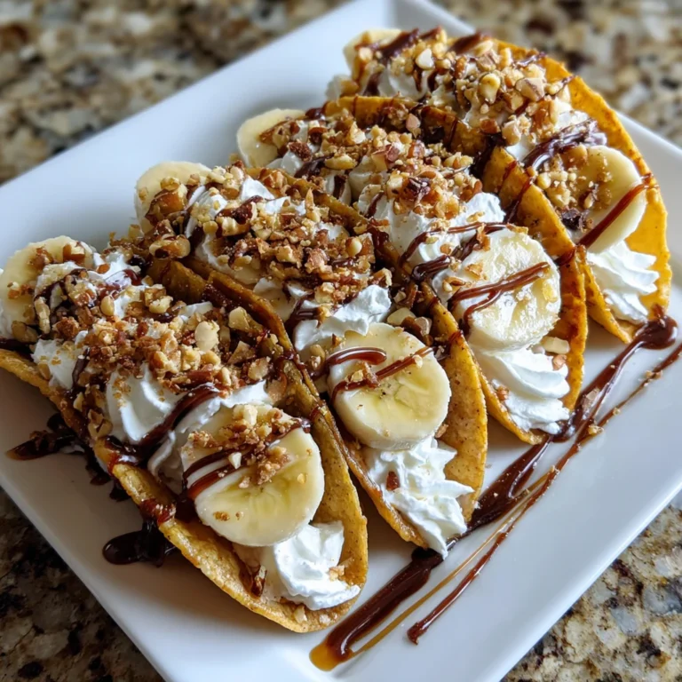 Caramel Banana Nuts Tacos: A Sweet Delight to Savor!