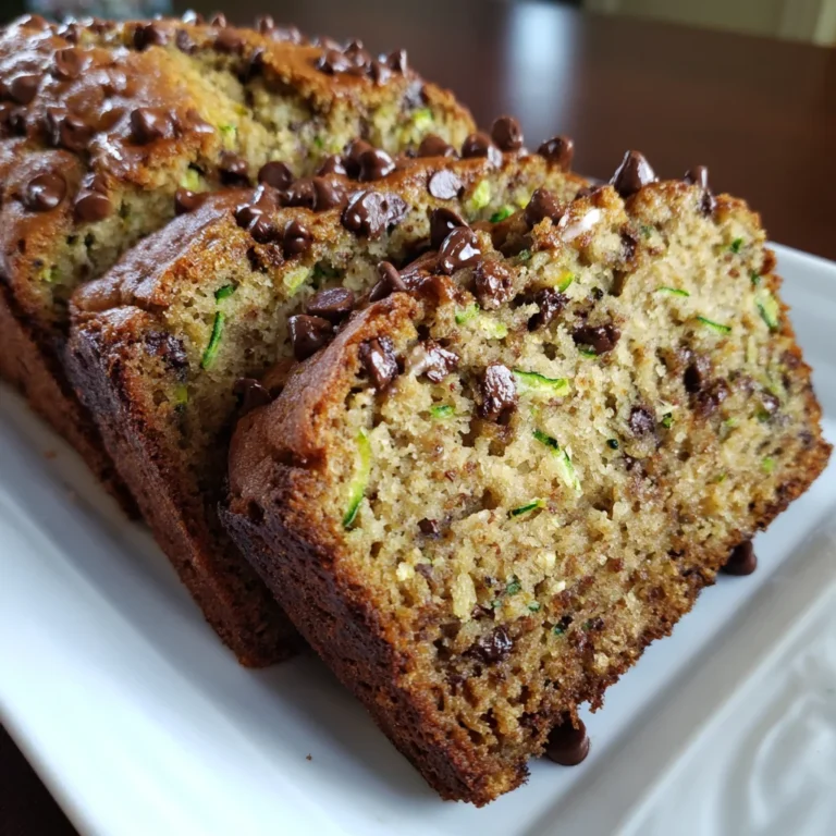 Chocolate Chip Zucchini Bread: A Delicious Surprise!