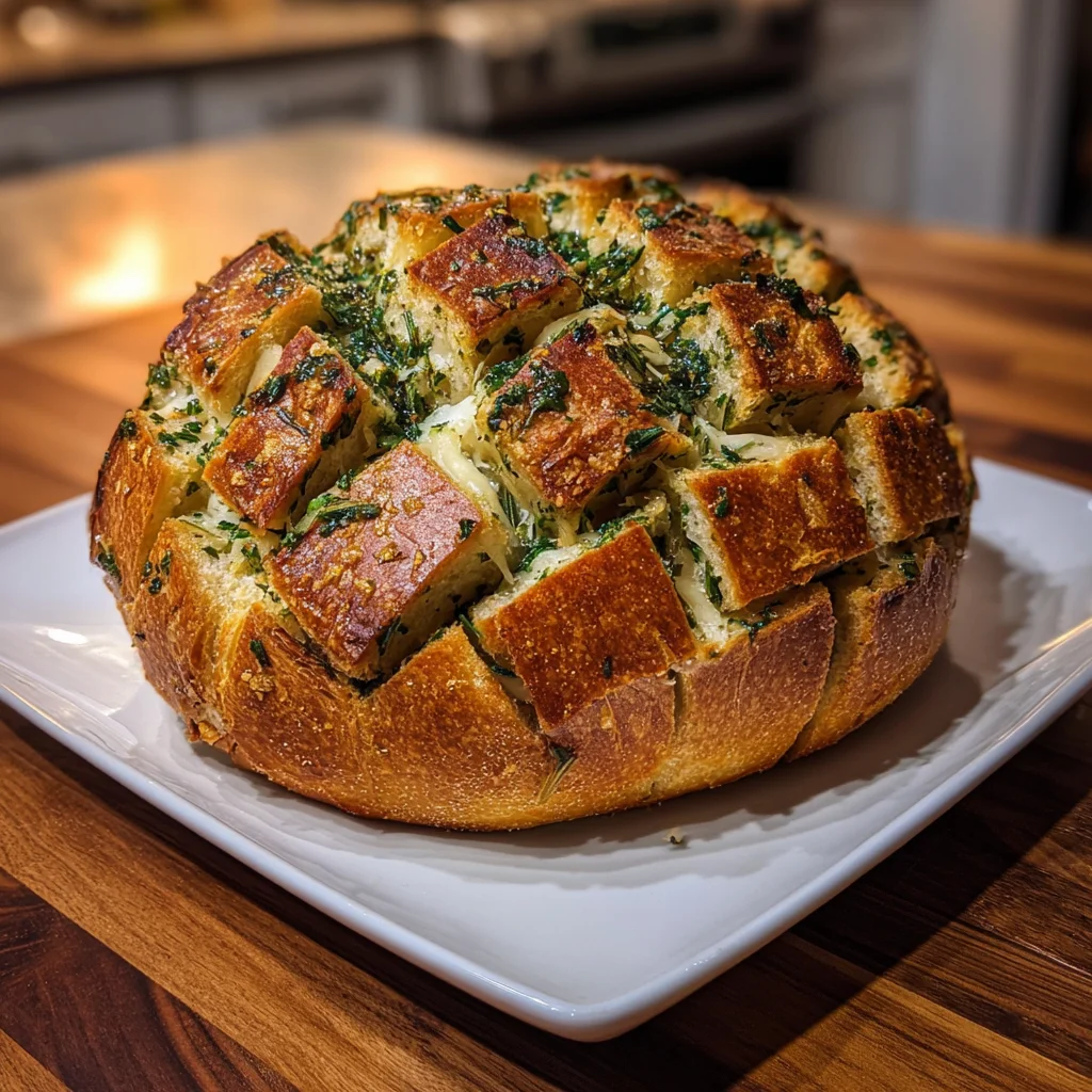 Garlic Herb Sourdough Bread Stuffed: A Delicious Treat!