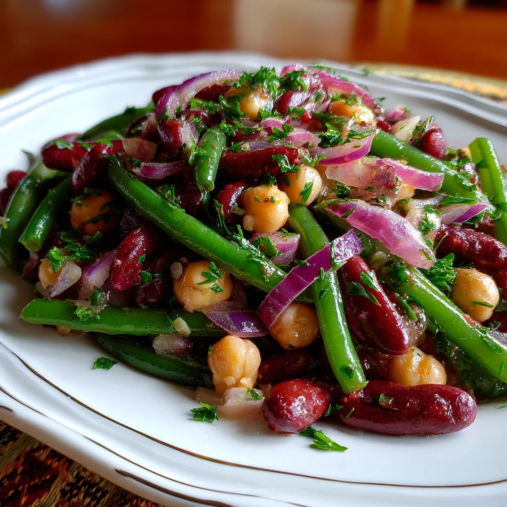 Vintage Three Bean Salad: A Refreshing Classic Recipe!