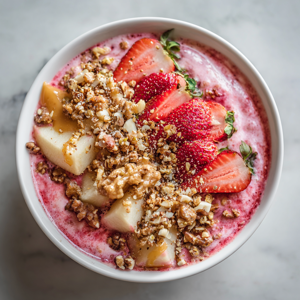 Strawberry Smoothie Bowl: A Deliciously Nourishing Delight!