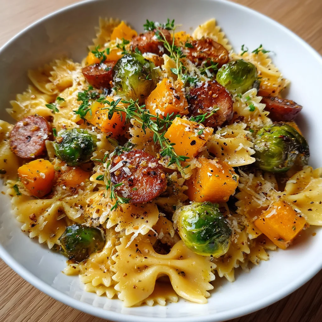 Autumn Sausage Pasta Squash: A Cozy Seasonal Dish!