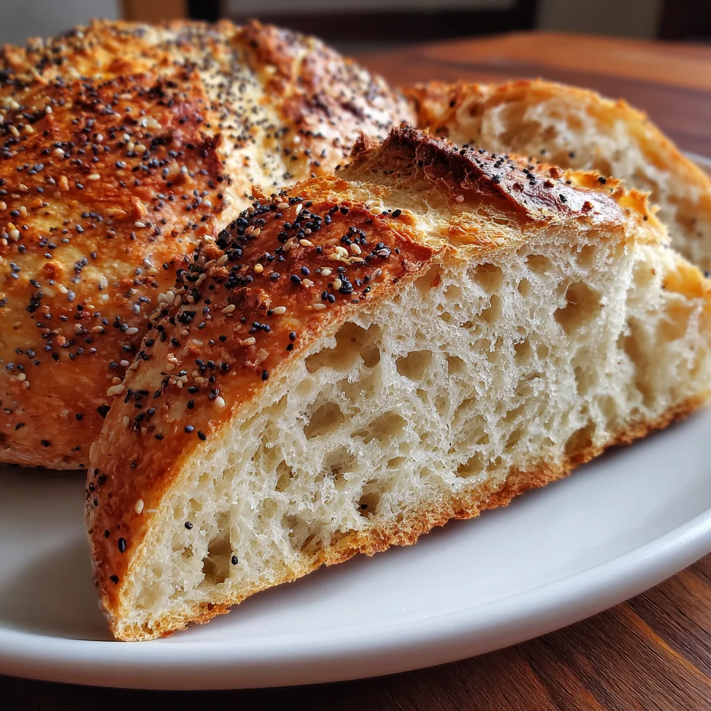Everything Bagel No-Knead Bread: A Simple Delight