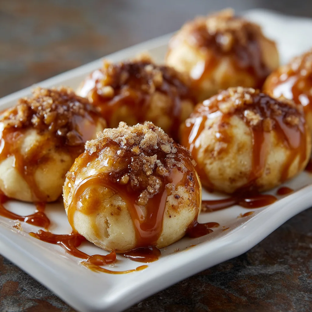 Gooey Apple Caramel Bombs: Irresistibly Sweet Treats!