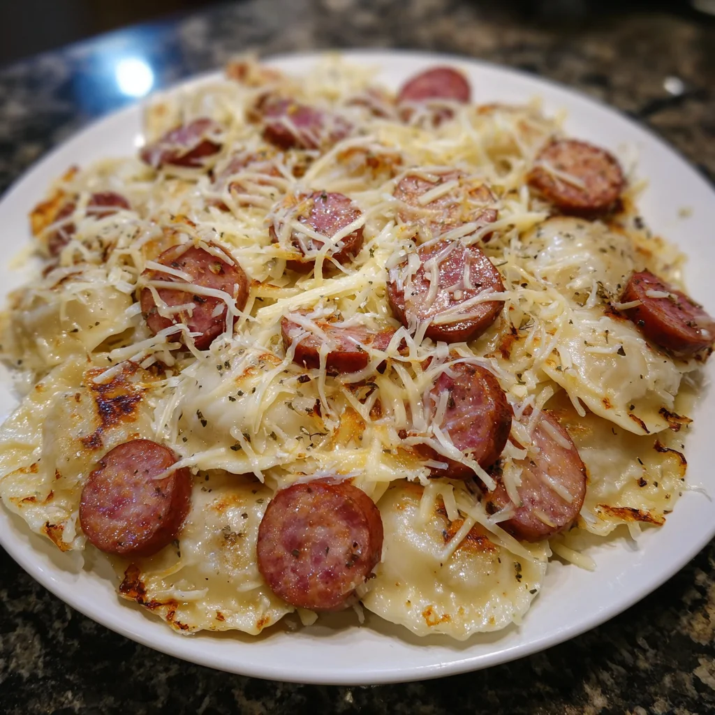 Polish Sausage Pierogi Casserole: A Cozy Comfort Meal!