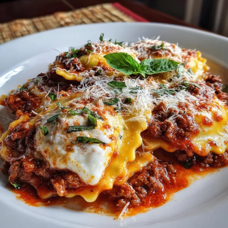 Crockpot Ravioli Lasagna: A Simple, Delicious Recipe!