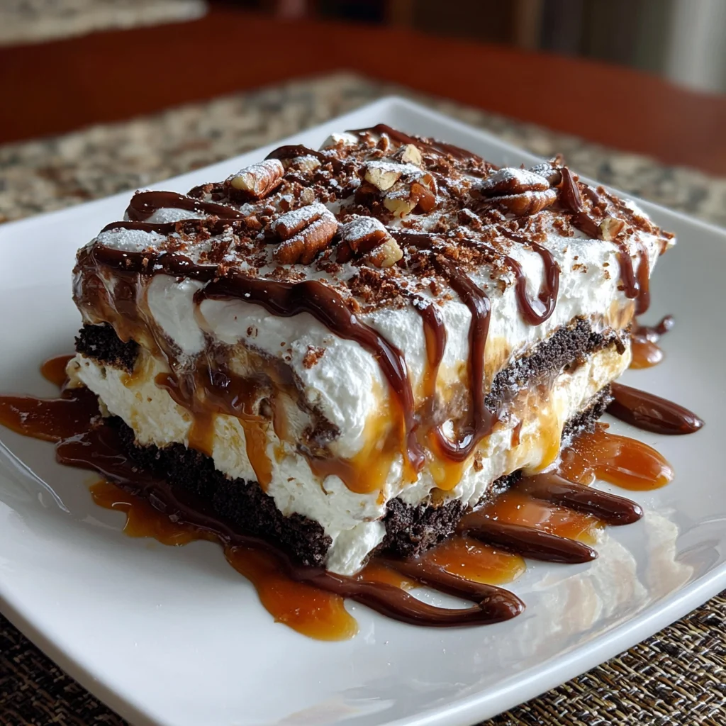 Turtle Lasagna Dessert: Indulge in a Sweet Delight!