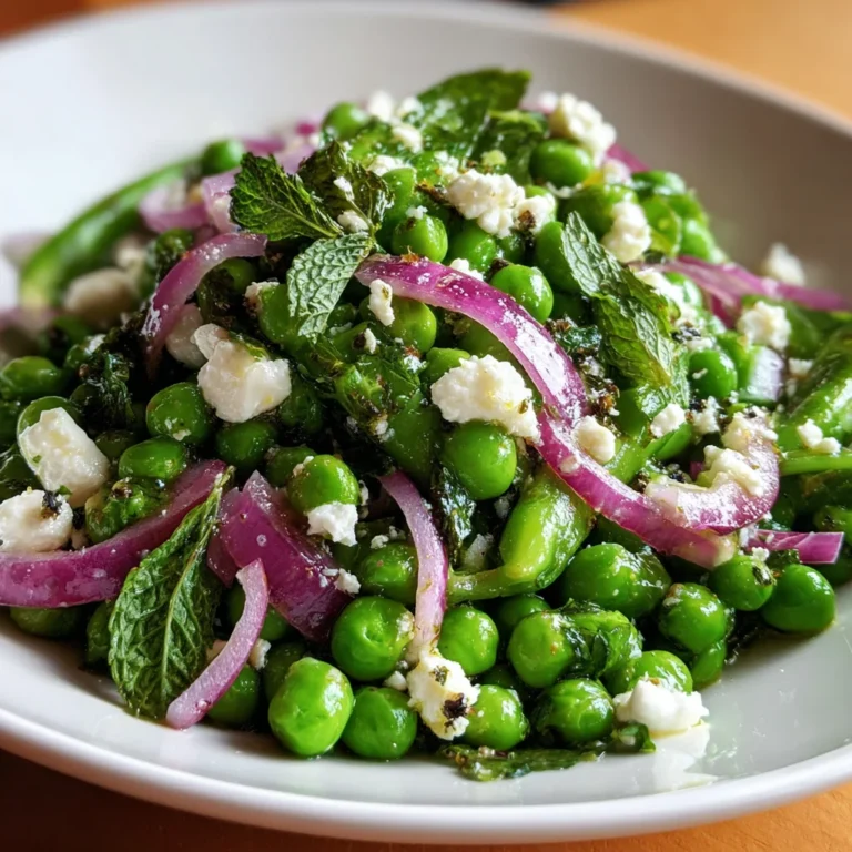 Spring Pea and Mint Salad: Refreshing Recipe to Try!