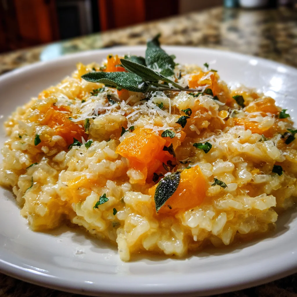 Butternut Squash and Sage Risotto: A Creamy Delight!