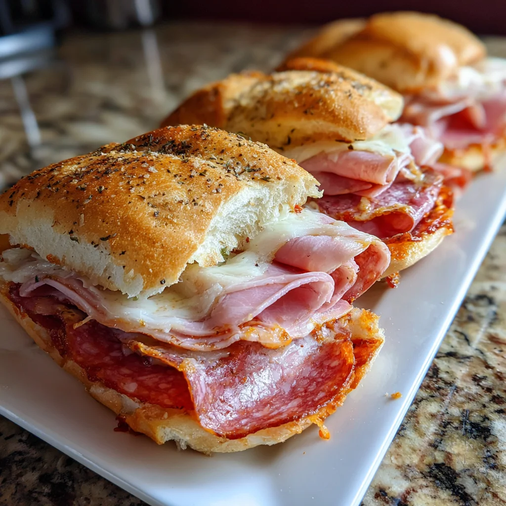 Hot Italian Sub Sliders: Your New Favorite Snack Recipe!