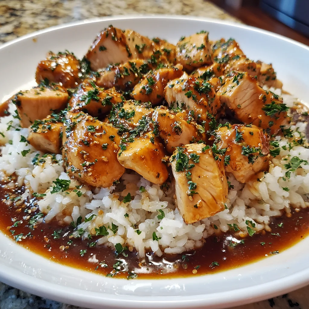 One-Pan Honey BBQ Chicken & Rice: Easy, Delicious Dinner!