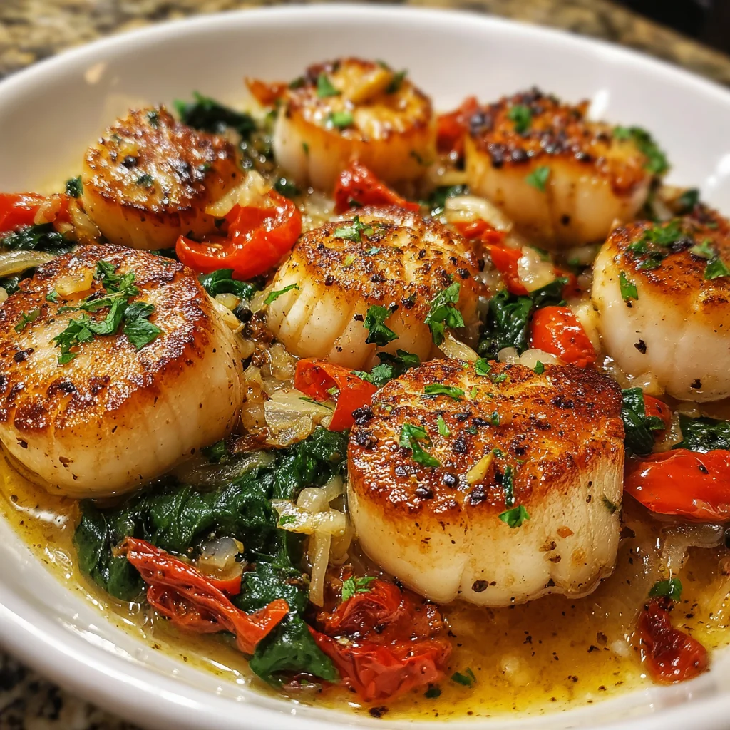 Tuscan Butter Scallops Garlic: A Creamy Delight Awaits!