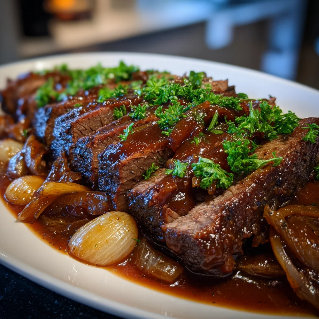 Crockpot Brisket: Effortless Recipe for Tender Flavor!