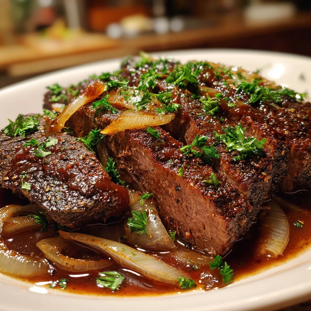 Crockpot Brisket: Effortless Recipe for Tender Flavor!