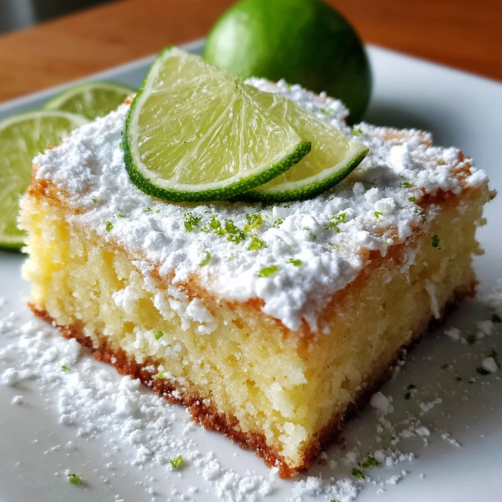 Margarita Lime Cake Bars: A Refreshing Dessert Delight!