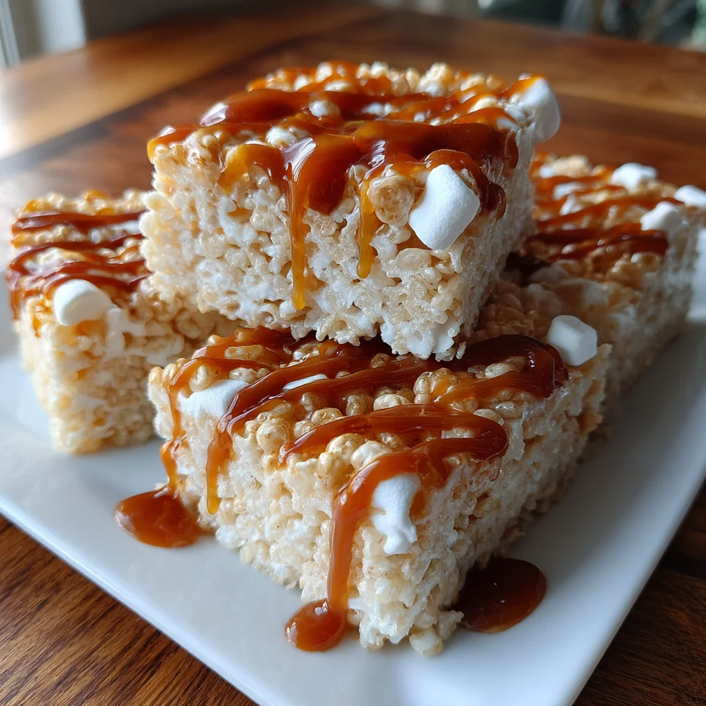 Salted Caramel Rice Krispie Treats: Discover the Delight!