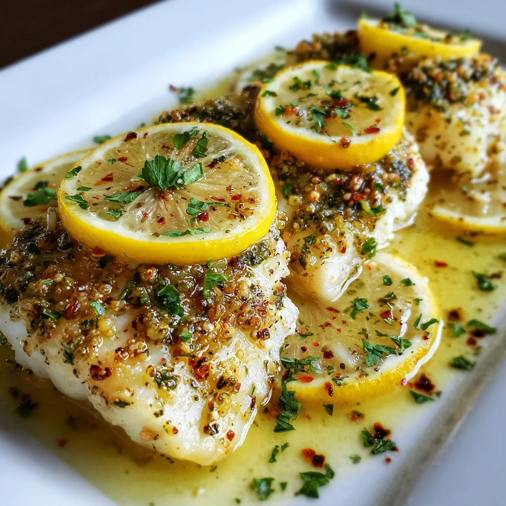 Healthy Lemon Butter Baked Cod Recipe That You’ll Love!