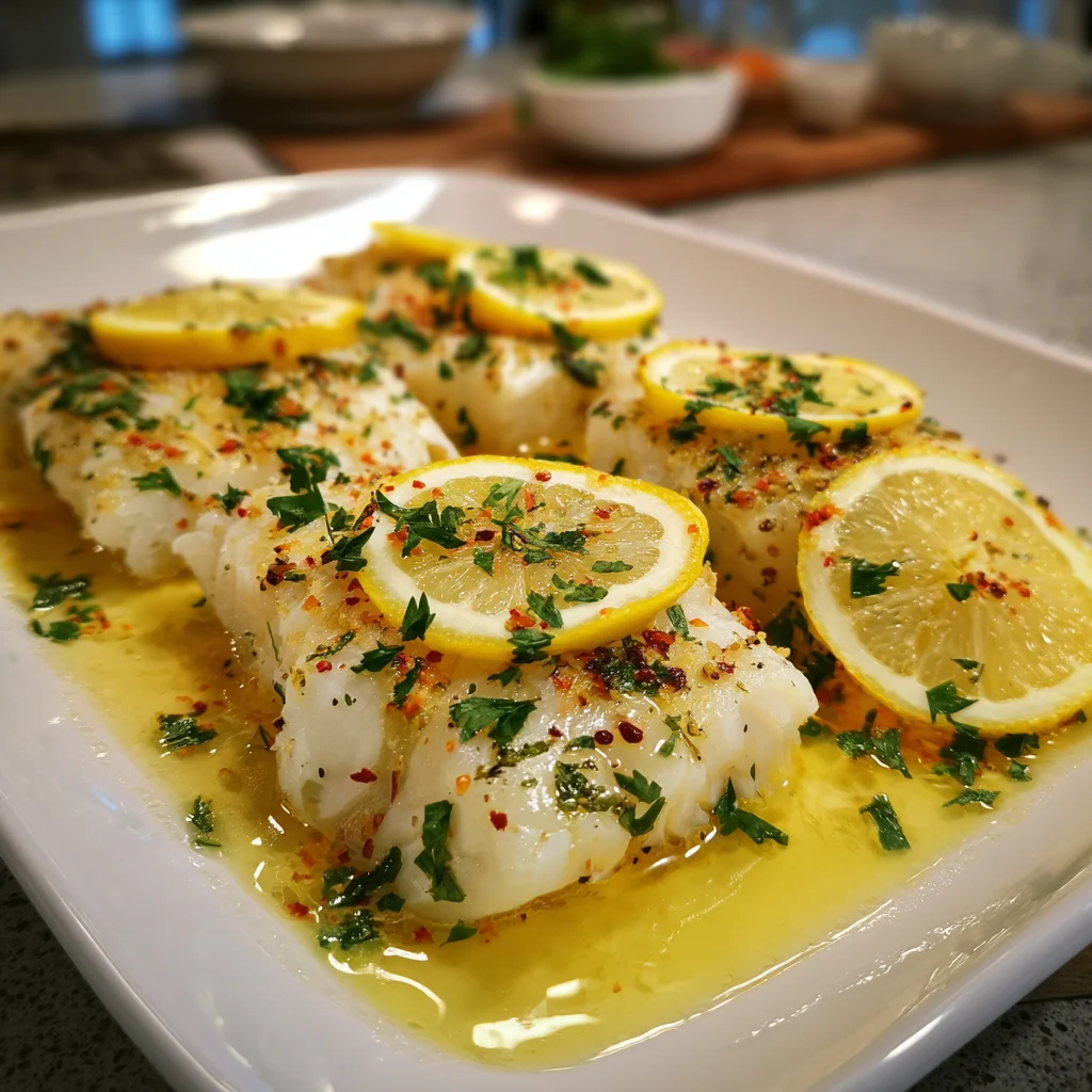 Healthy Lemon Butter Baked Cod Recipe That You’ll Love!