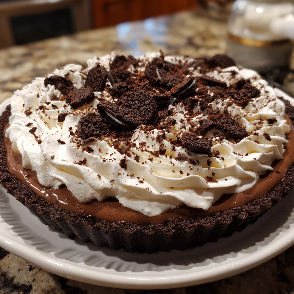 Oreo Chocolate Mousse Pie: Indulge in a Decadent Delight!