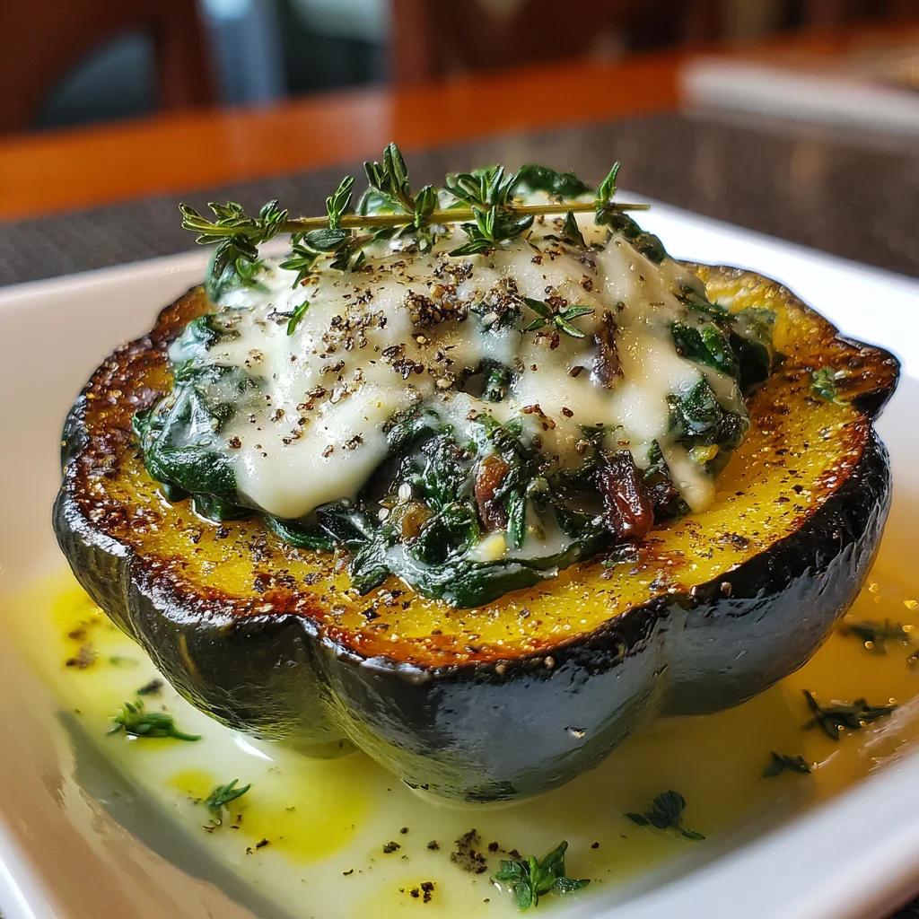 Stuffed Acorn Squash Spinach: A Delicious Recipe Awaits!