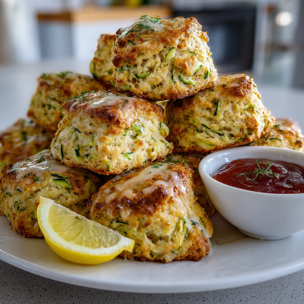 Lemon Zucchini Scones: Delight in a Fresh Tea Treat!
