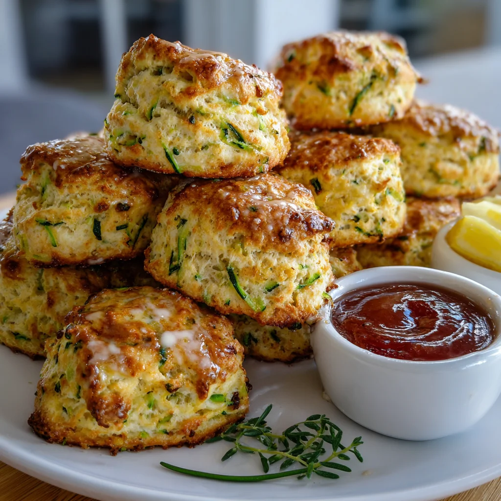 Lemon Zucchini Scones: Delight in a Fresh Tea Treat!