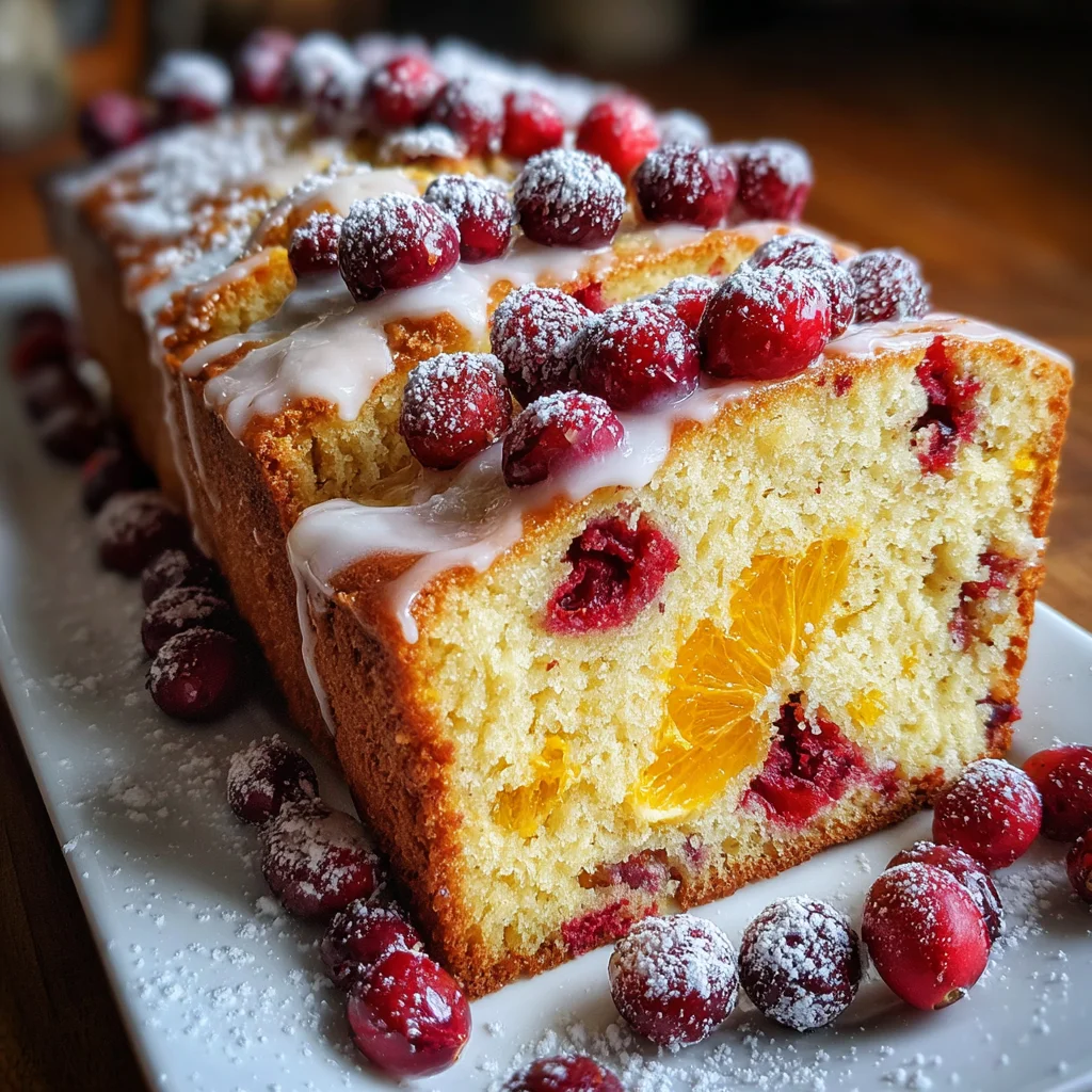 Cranberry Orange Loaf Cake will Delight Your Taste Buds!