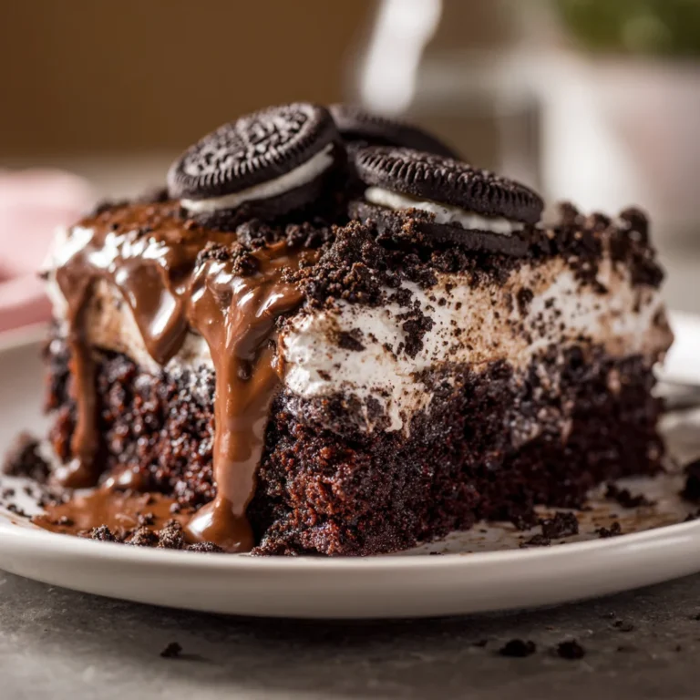 Oreo Poke Chocolate Cake: Indulge in This Easy Delight!