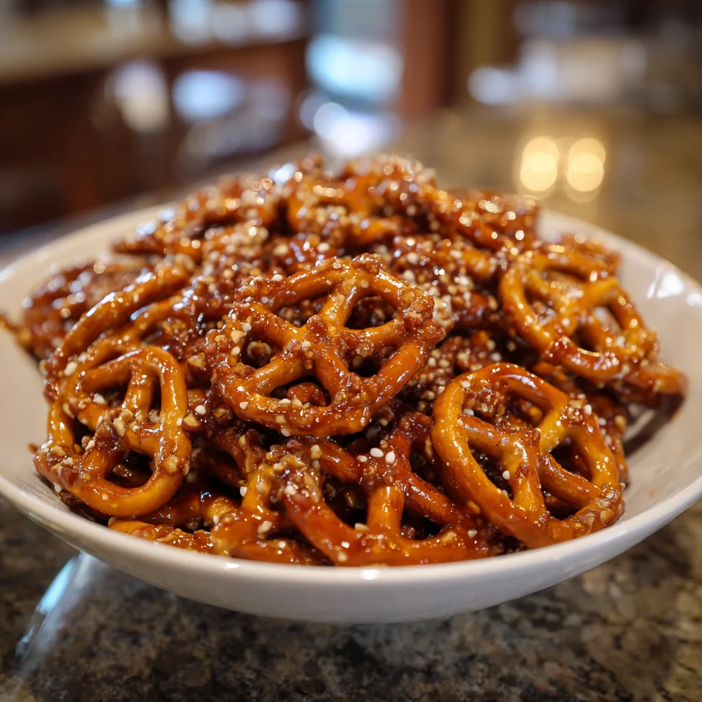 Butter Toffee Pretzels: A Sweet, Crunchy Delight!