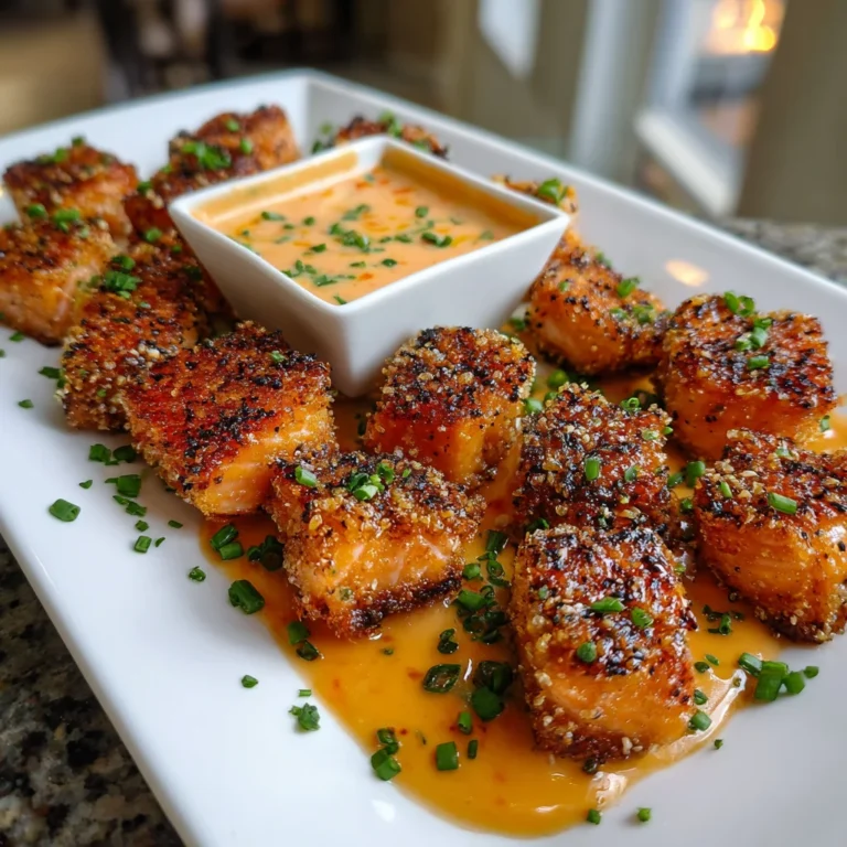 Crispy Bang Bang Salmon Bites: A Flavorful Delight!