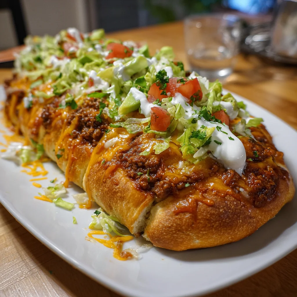 Cheesy Taco Braid Beef: A Must-Try Family Favorite!