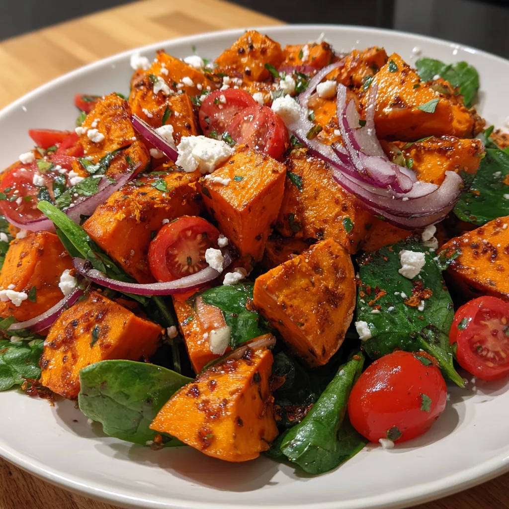 Healthy Roasted Sweet Potato Salad: A Delicious Twist!