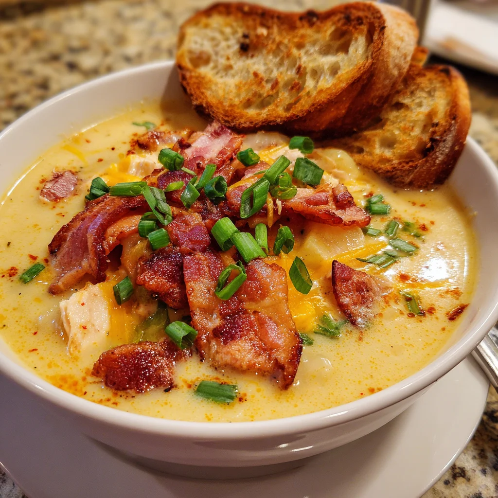 Chicken Bacon Potato Soup: A Cozy Comfort Recipe!