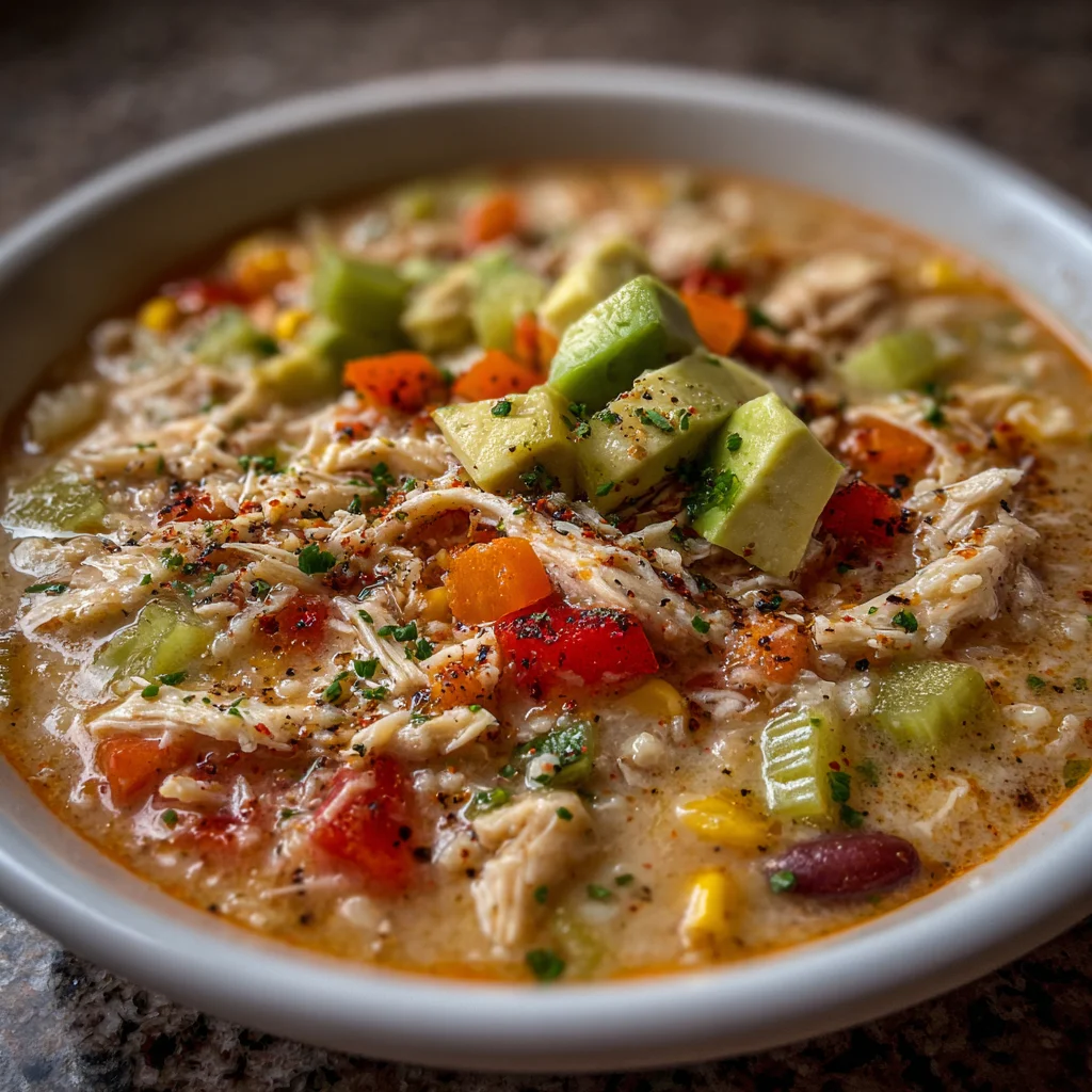 Creamy Chicken Enchilada Soup: A Flavorful Delight Awaits!