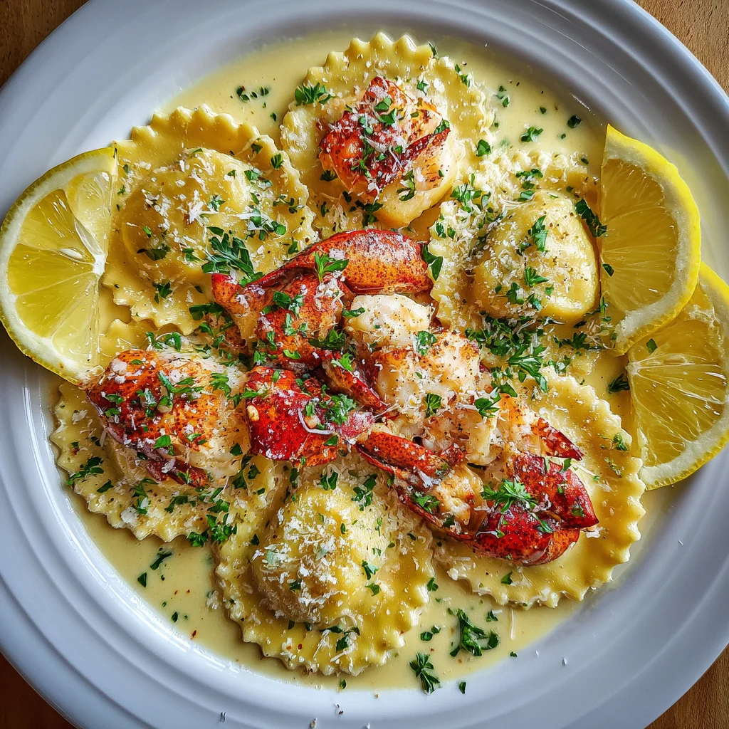Lobster Ravioli Garlic Butter Sauce: A Delicious Twist!
